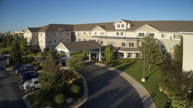 Senior Star at Elmore Place aerial view of community