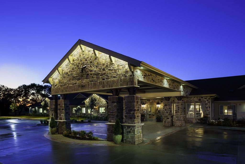 Arbor Hills Memory Care community entrance