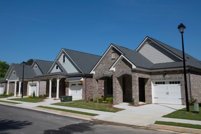 The Mansions at Gwinnett Park Senior Independent Living community exterior