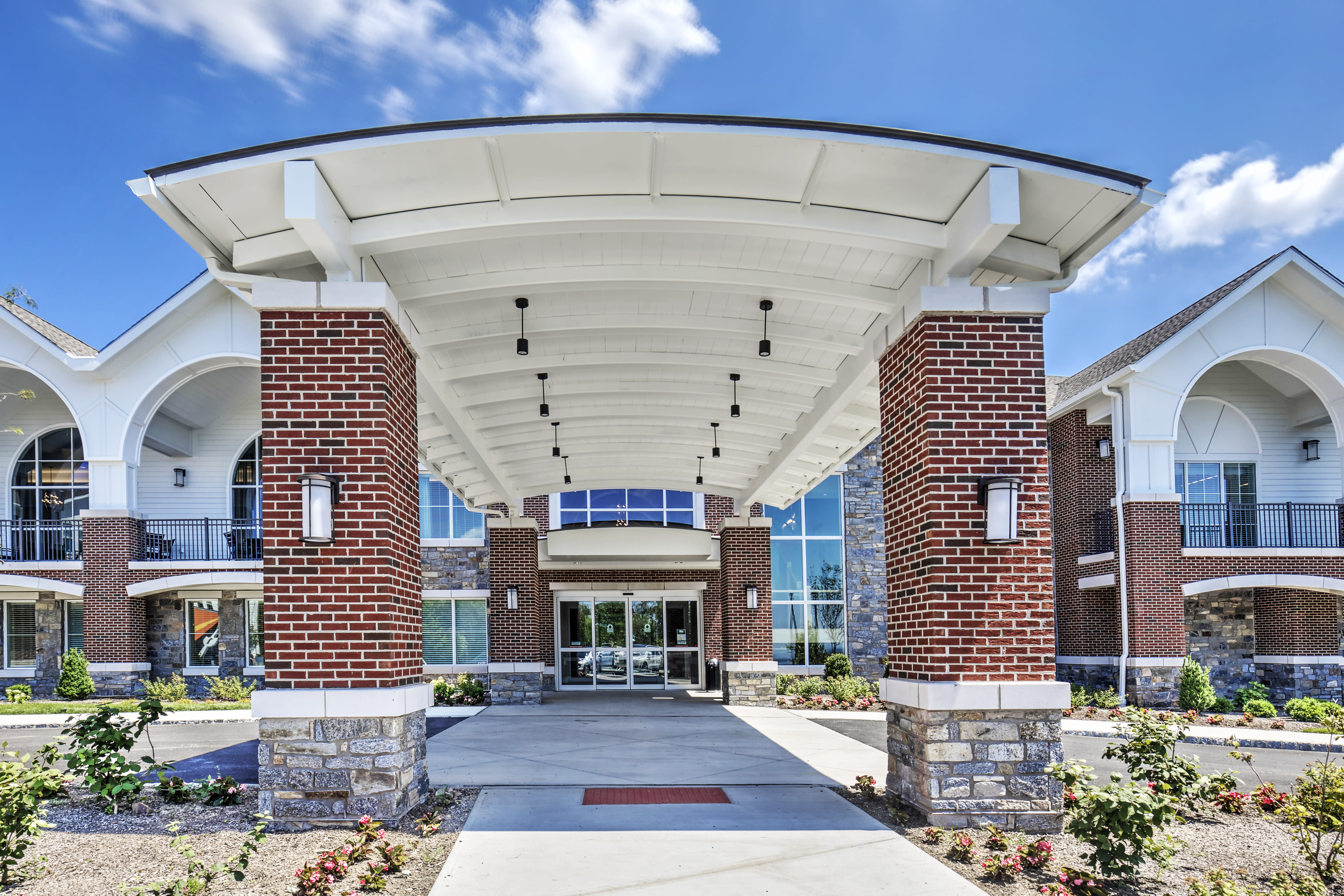 The Delaney of Bridgewater community entrance