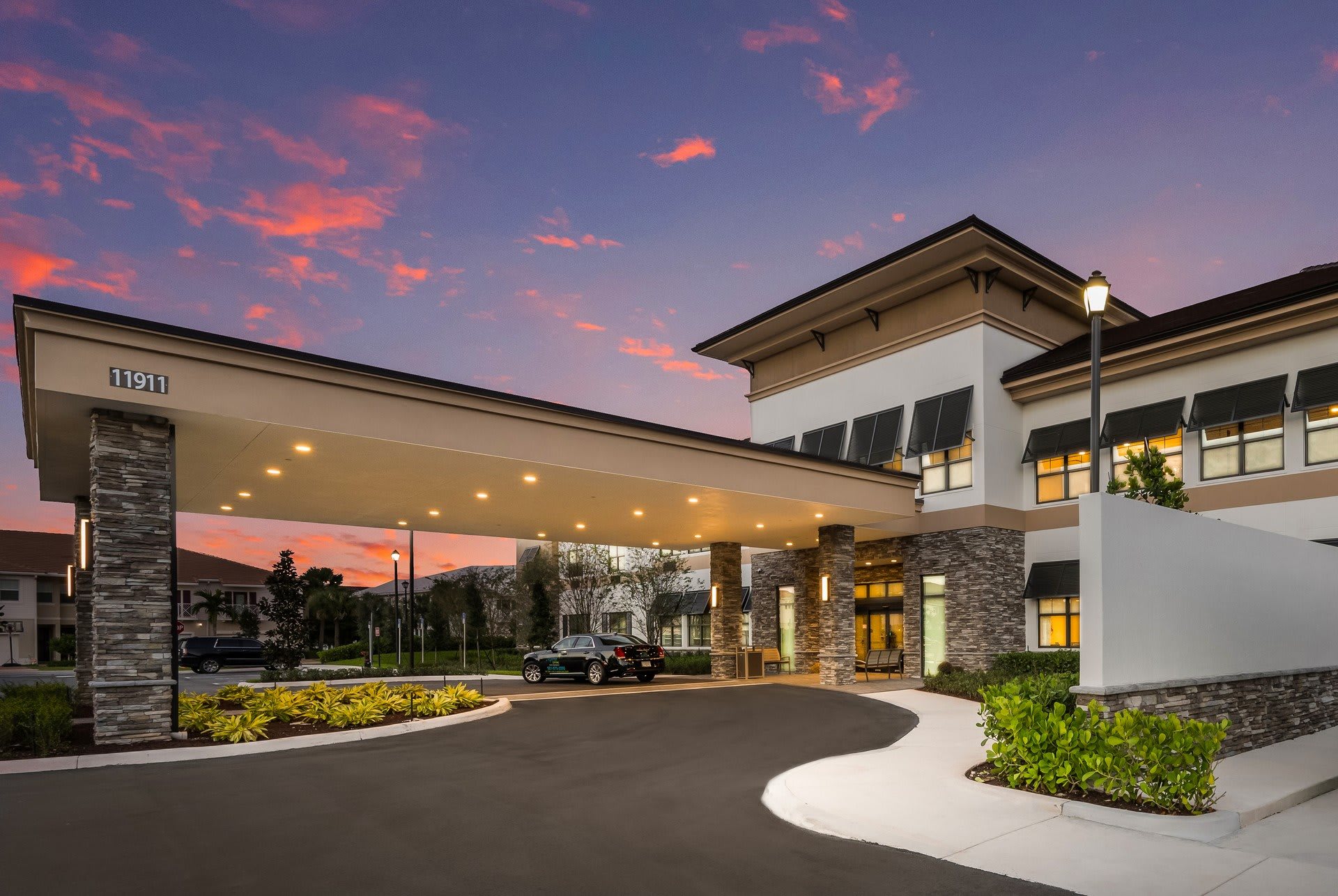 Royal Palm Beach Senior Living community exterior