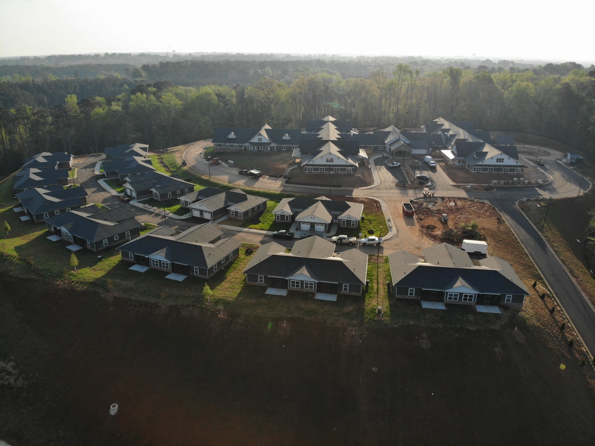Fellowship Hillside aerial view of community