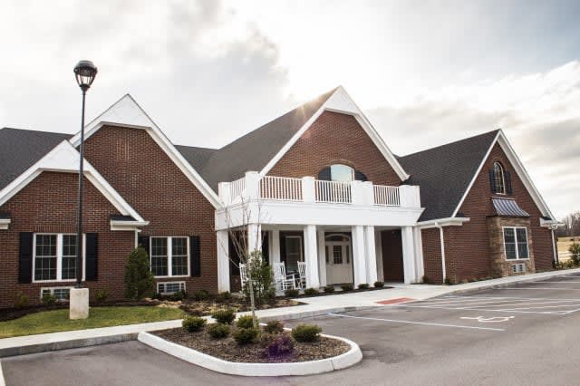 The Courtyards at Johnson City - The Orchards community exterior