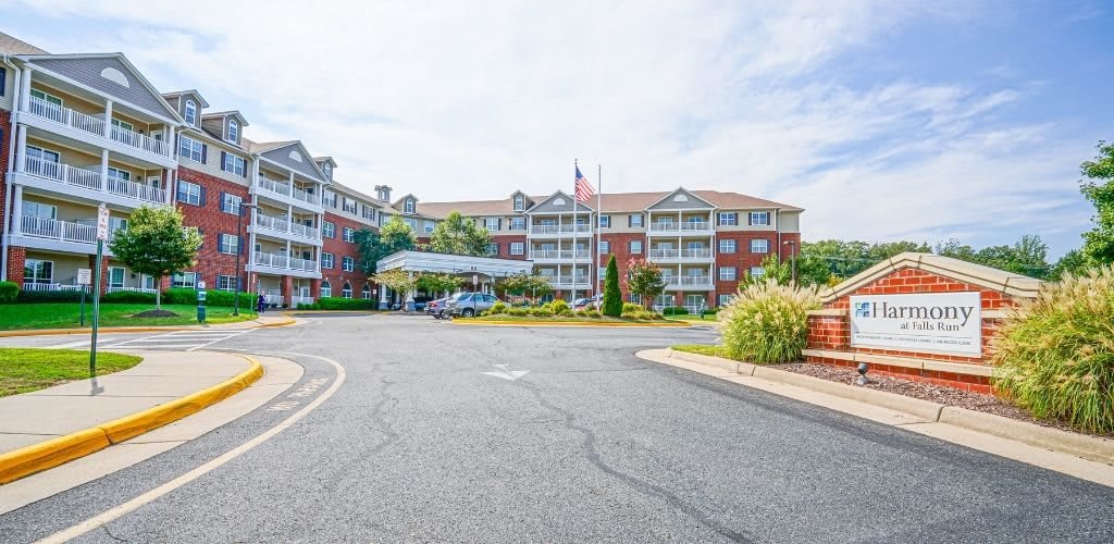 Harmony at Falls Run community exterior