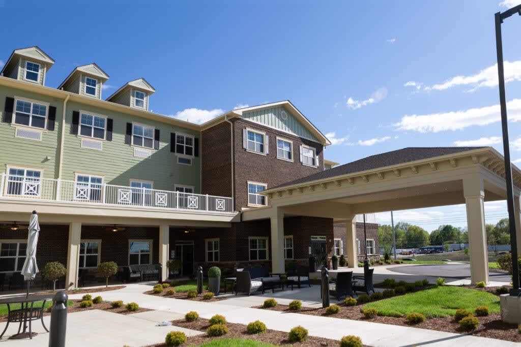 The Gathering Place community entrance