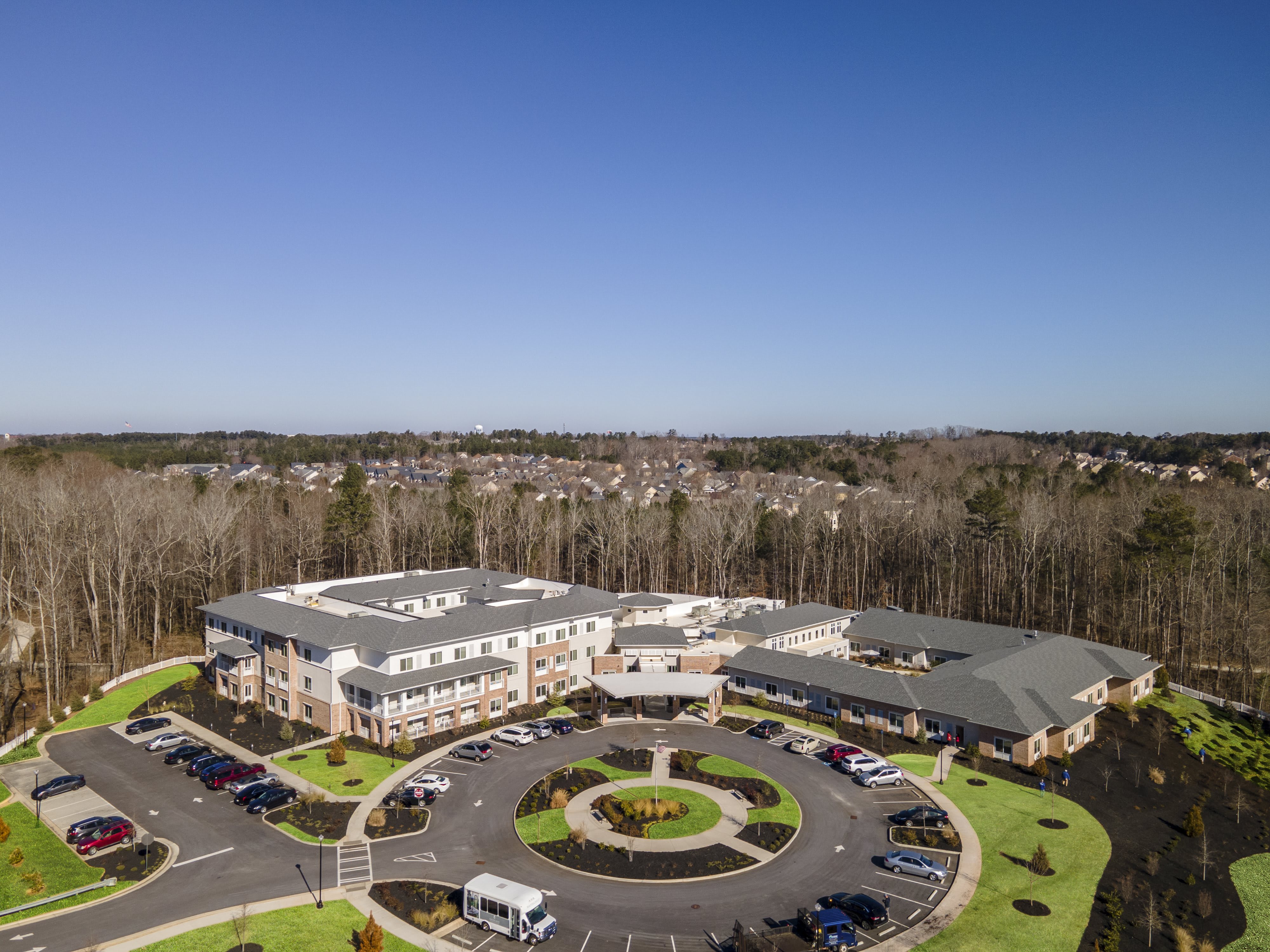 Westhills Newnan Crossing aerial view of community