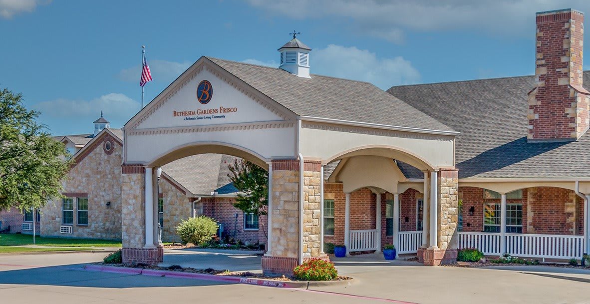 Bethesda Gardens Frisco community entrance