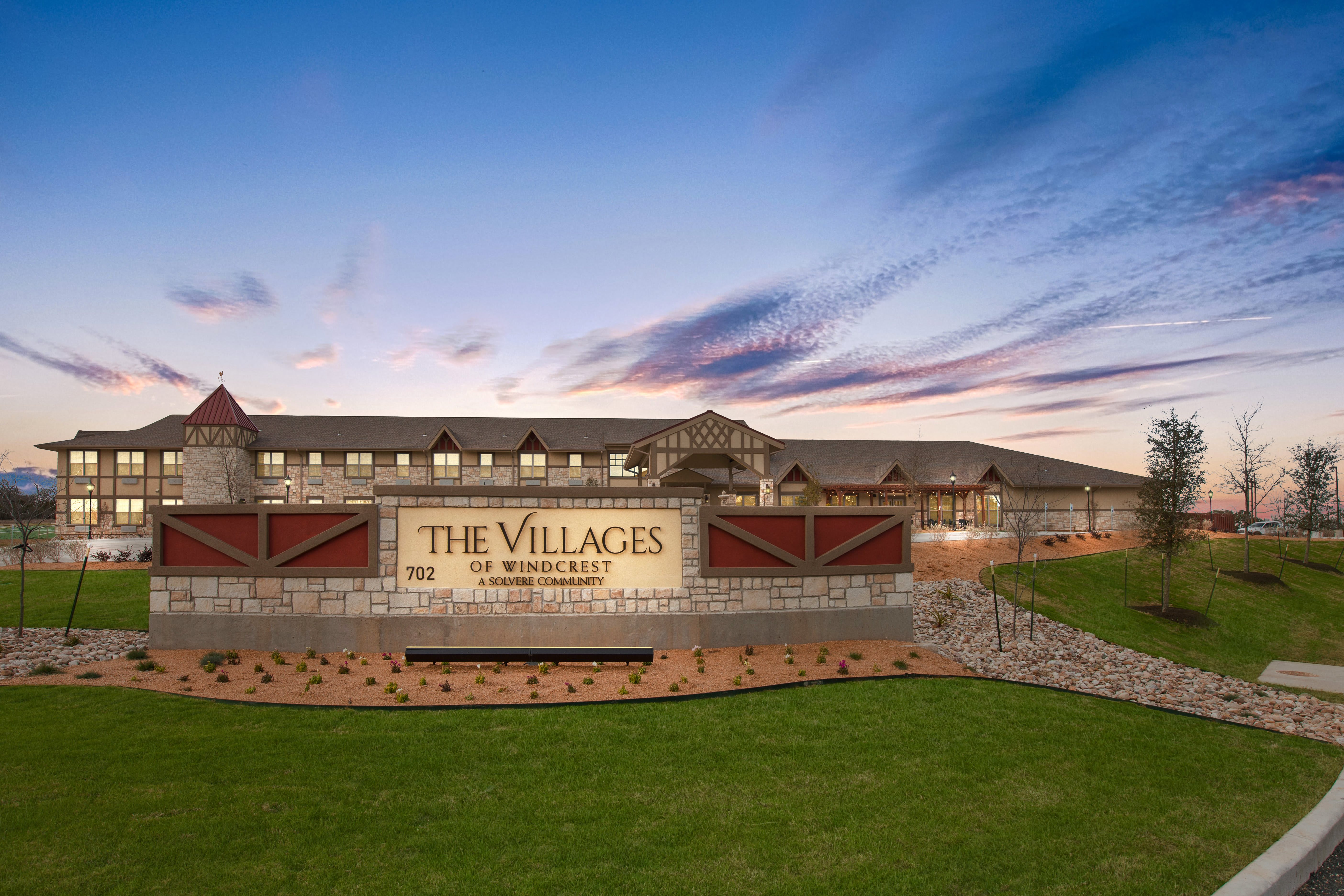 The Villages of Windcrest community exterior