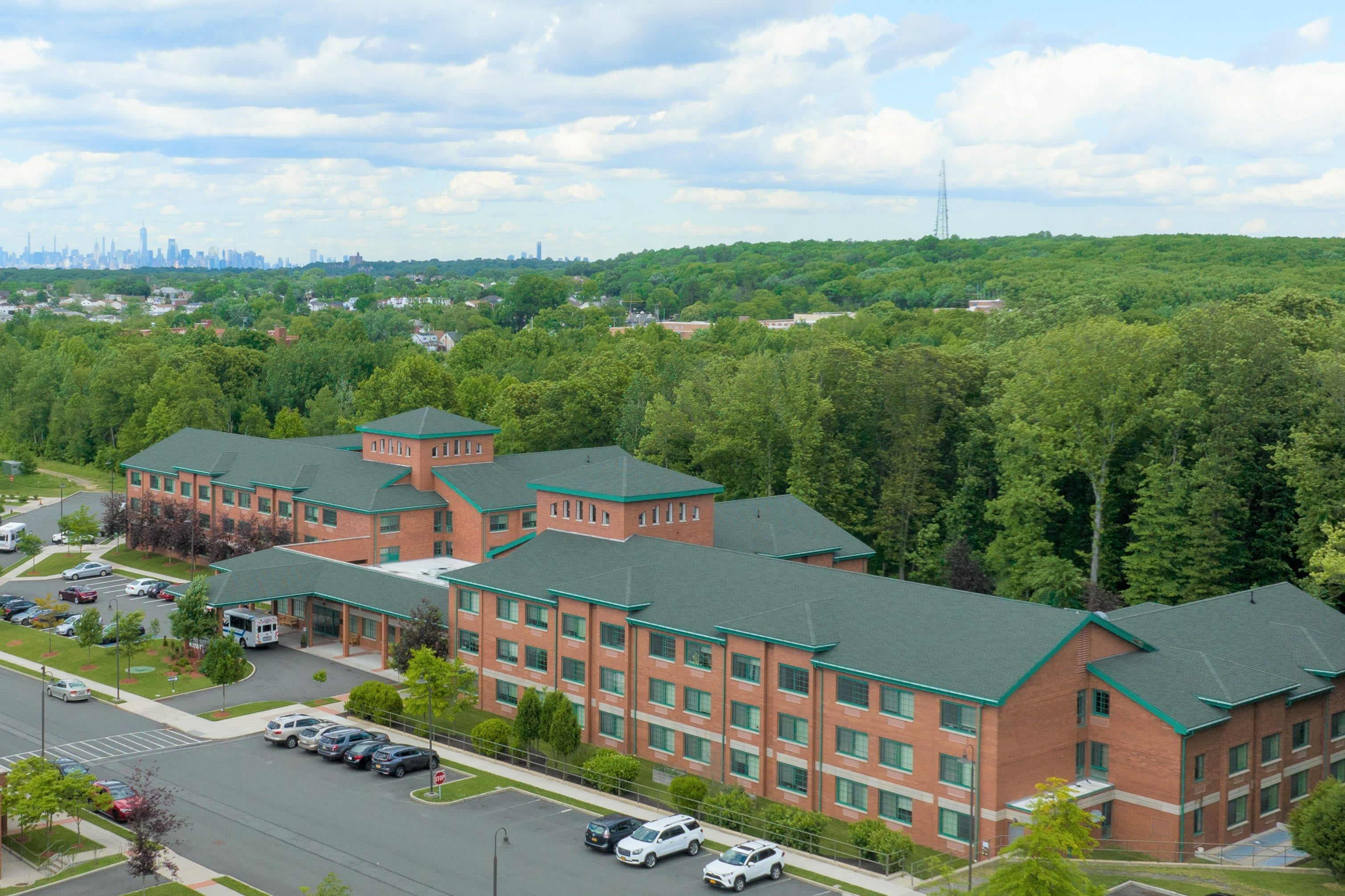 The Brielle at Seaview aerial view of community