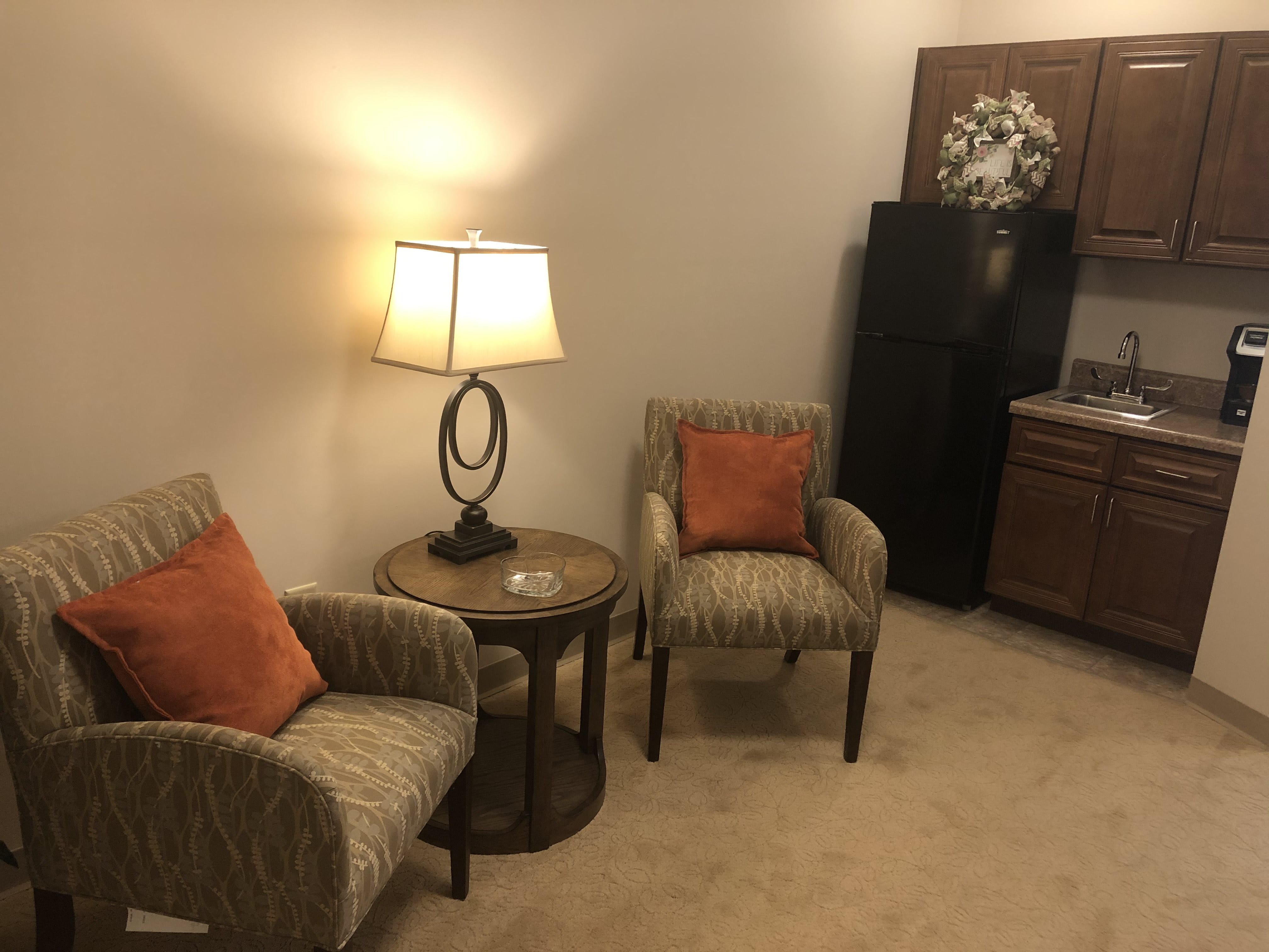 The Addison of West Ashley in-unit seating area