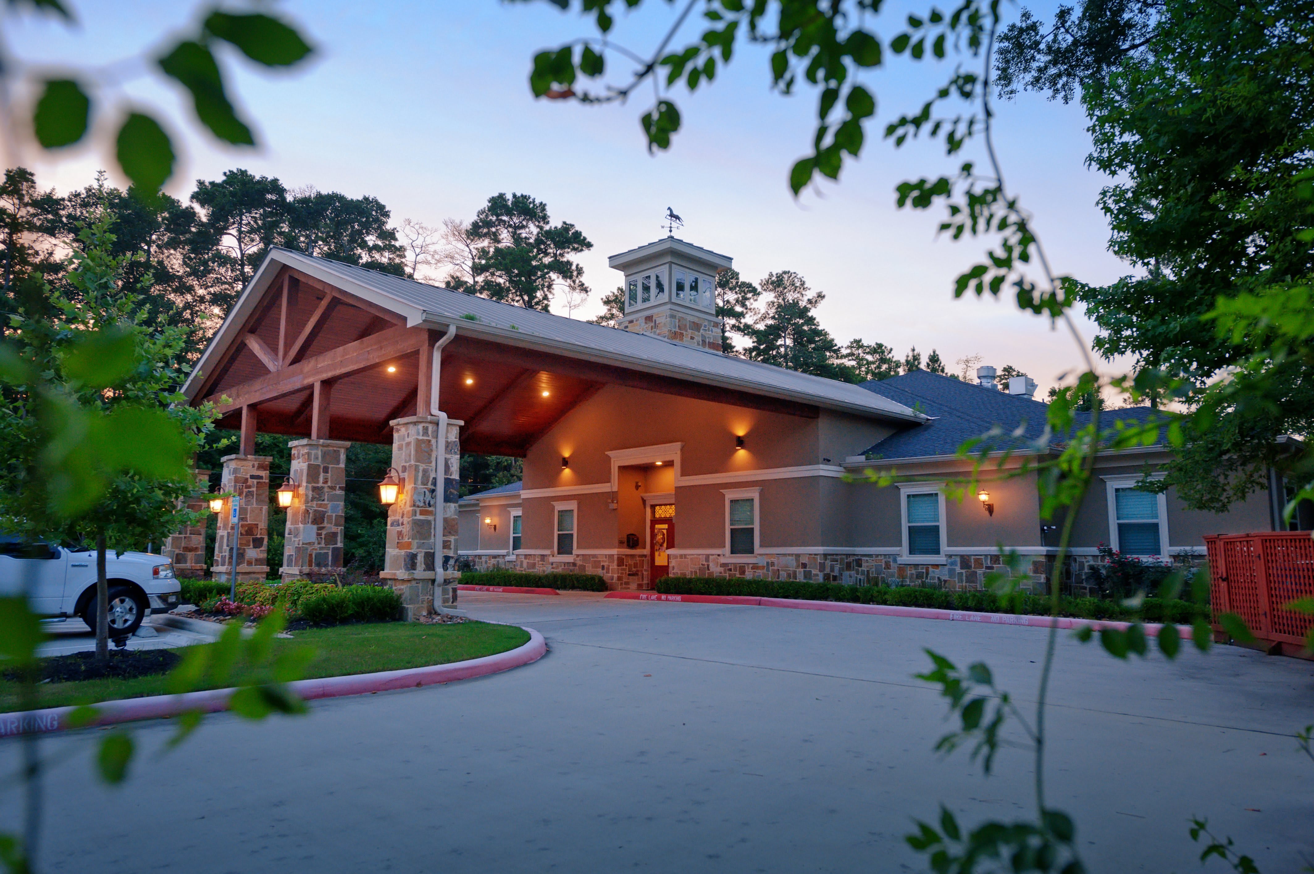 Village Green Memory Care Community Conroe community exterior