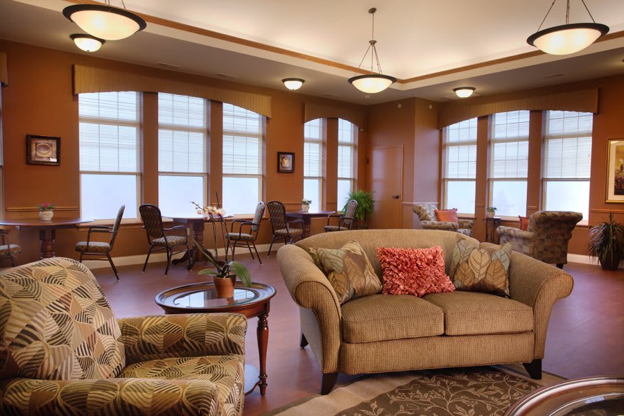 Casa del Mare Memory Care indoor common area