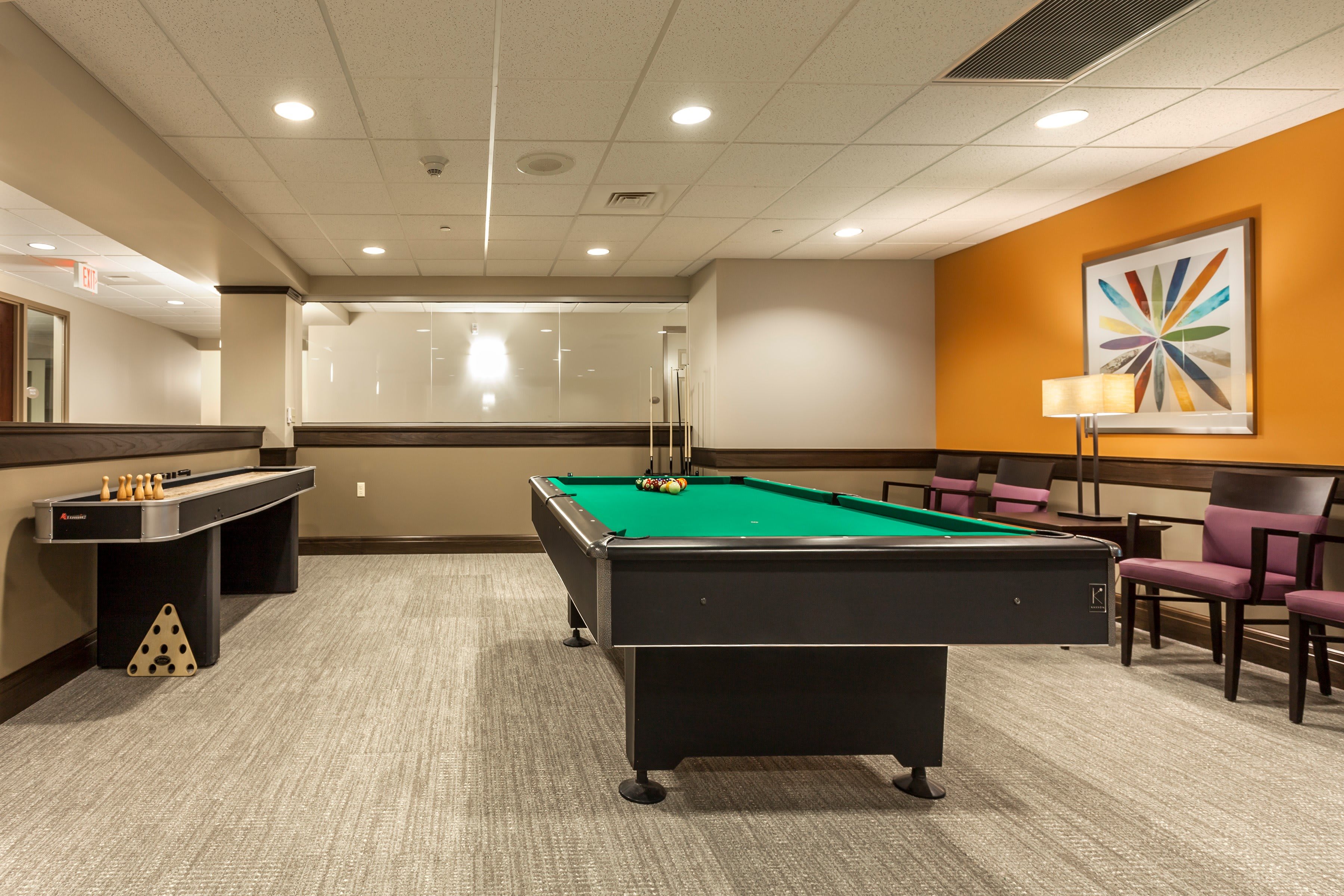 The Polaris Community game room