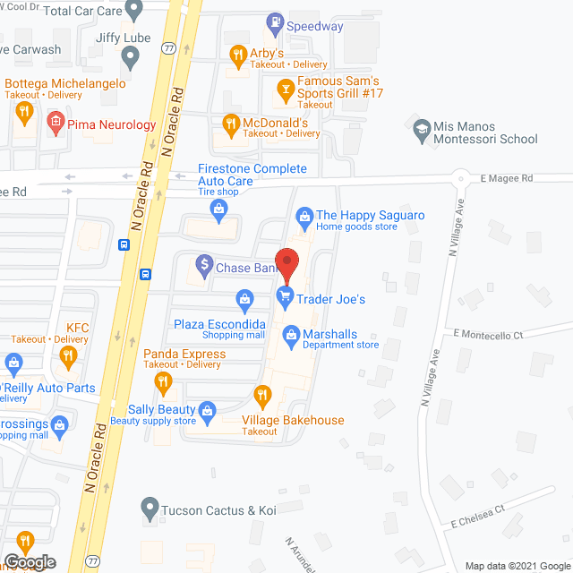 Nakoma Sky, a CCRC in google map