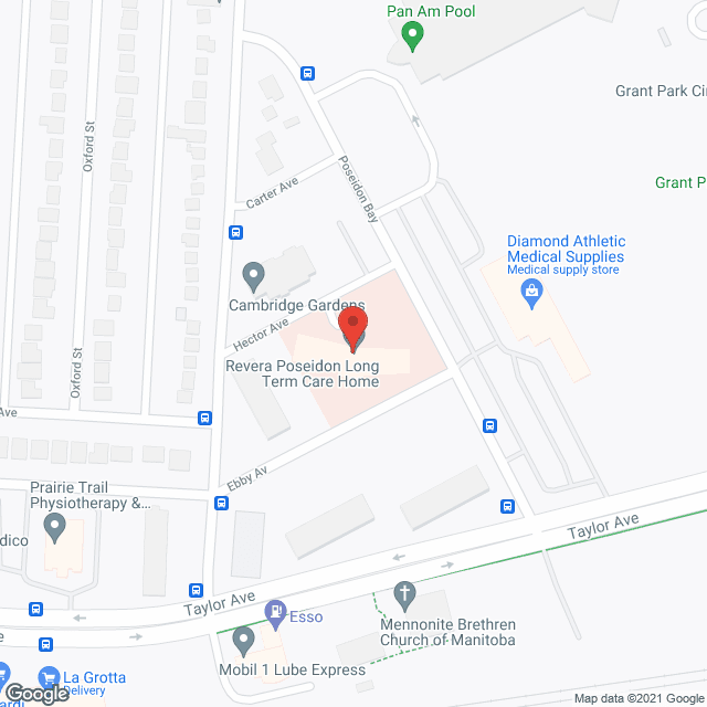 Central Park Lodges-Poseidon Centre (public) in google map
