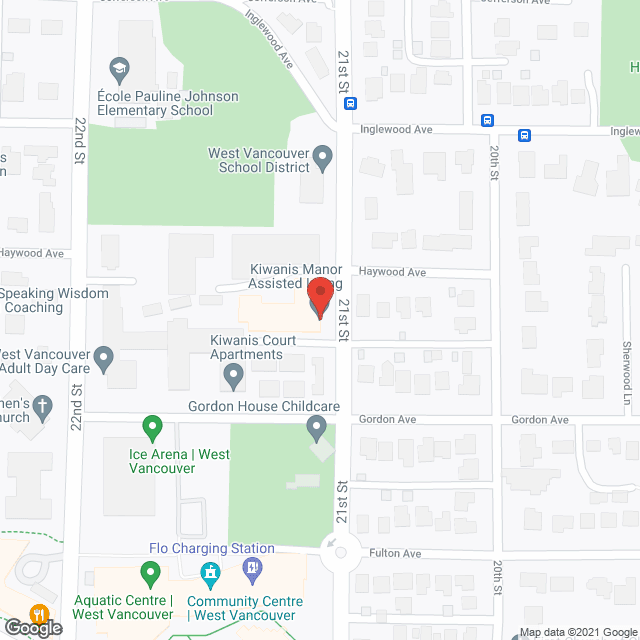 Kiwanis Manor (public) in google map