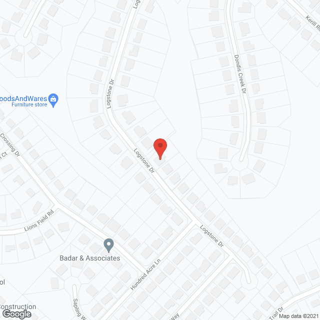 Ryan's Home in google map