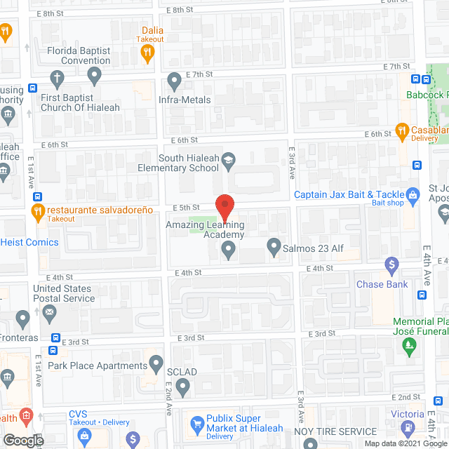 South Hialeah Manor in google map