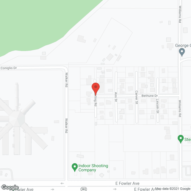 Buchanan, Magnolia in google map