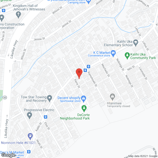 3 J's in google map