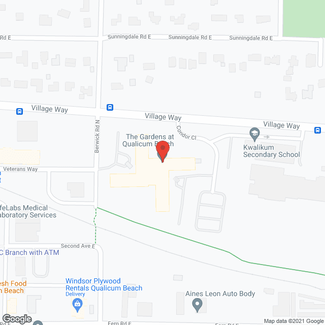 The Gardens at Qualicum Beach in google map