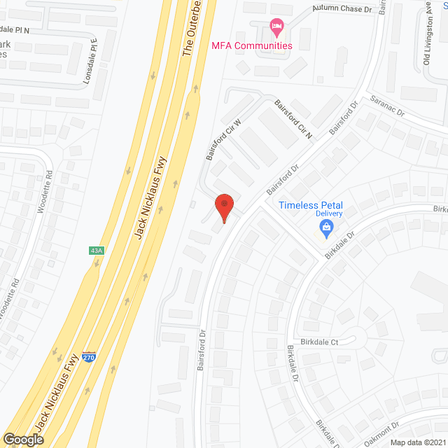 Williamsburg Square in google map