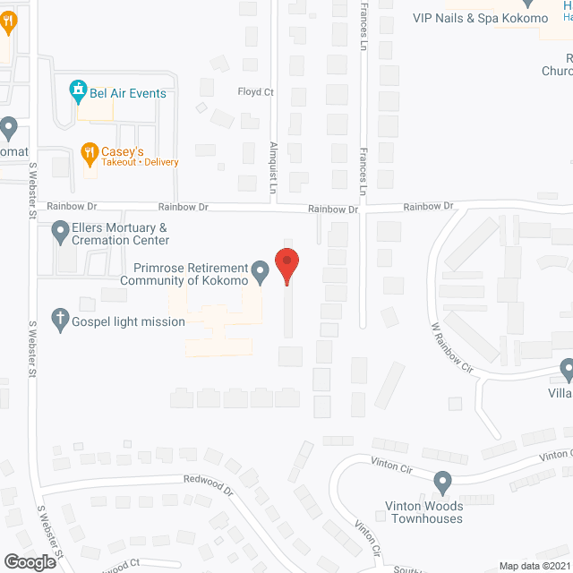 Primrose Retirement Community of Kokomo in google map