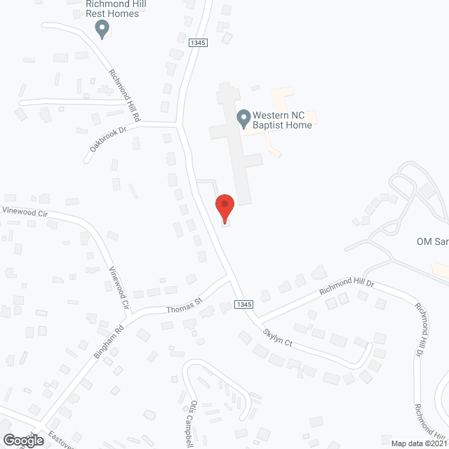 River Bend Assisted Living in google map