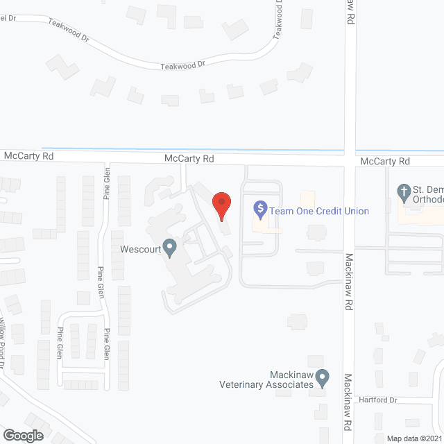 Comfort Keepers of Saginaw in google map