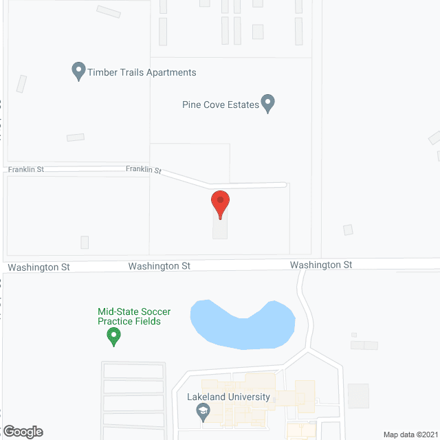 River Grove Senior Village in google map