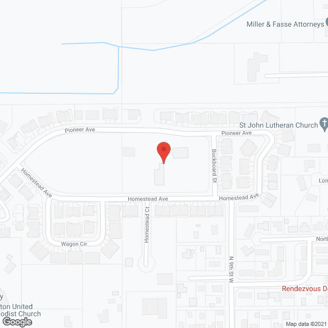 Homestead Assisted Living in google map