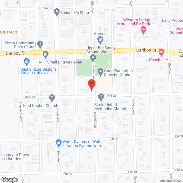 Good Samaritan Ctr in google map