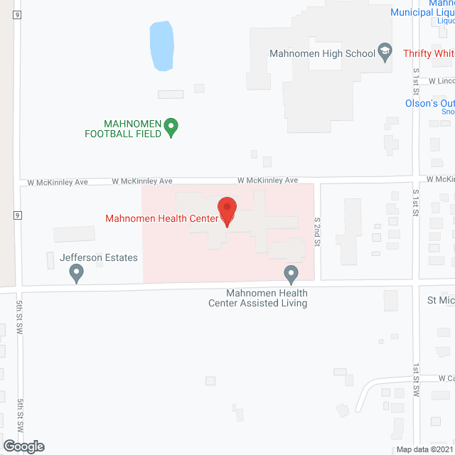 Mahnomen Health Ctr in google map