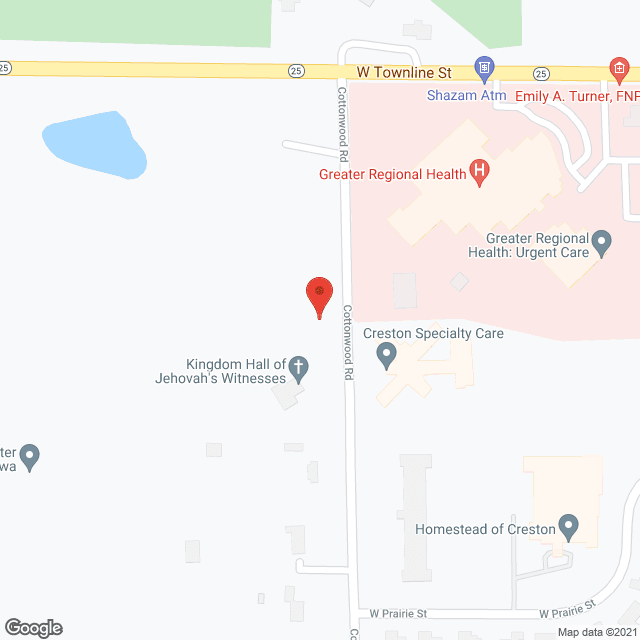 Creston Nursing Rehab Ctr in google map