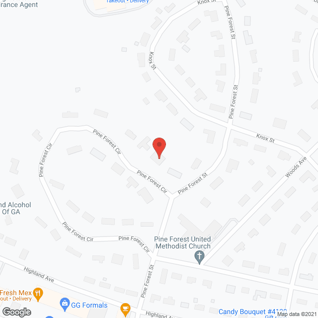 Shriver Management Svc in google map