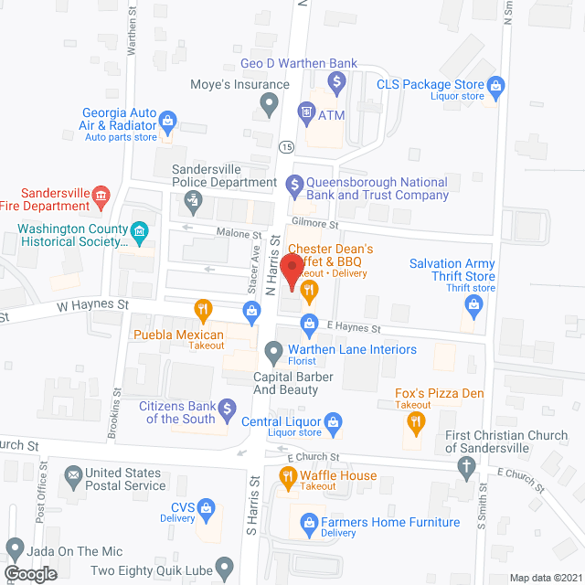 Frederica Acres Inc in google map