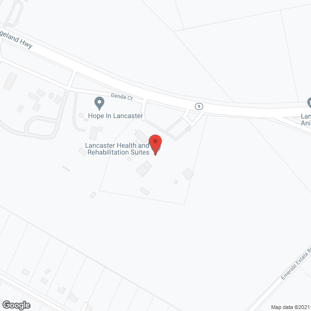 Lancaster Convalescent Ctr Inc in google map