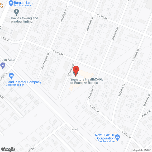 Guardian Care of Roanoke Rapids in google map