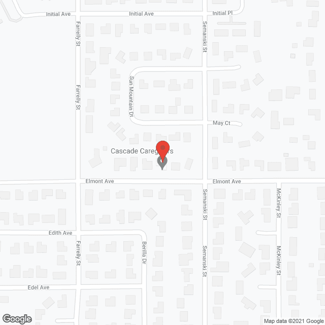 Cascade Caregiver Inc in google map