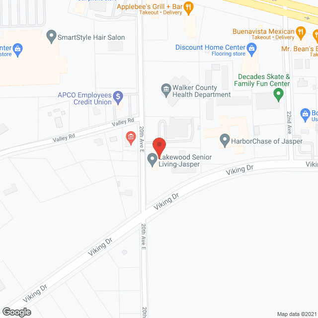 Lakewood Senior Living of Jasper in google map