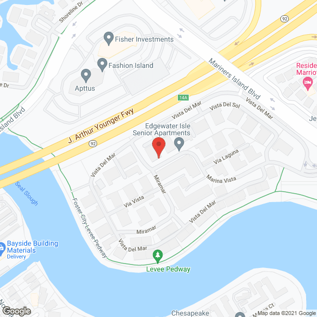 Edgewater Isle Senior Apts in google map