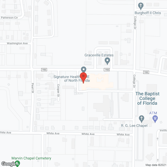 Signature HealthCARE of North Florida in google map