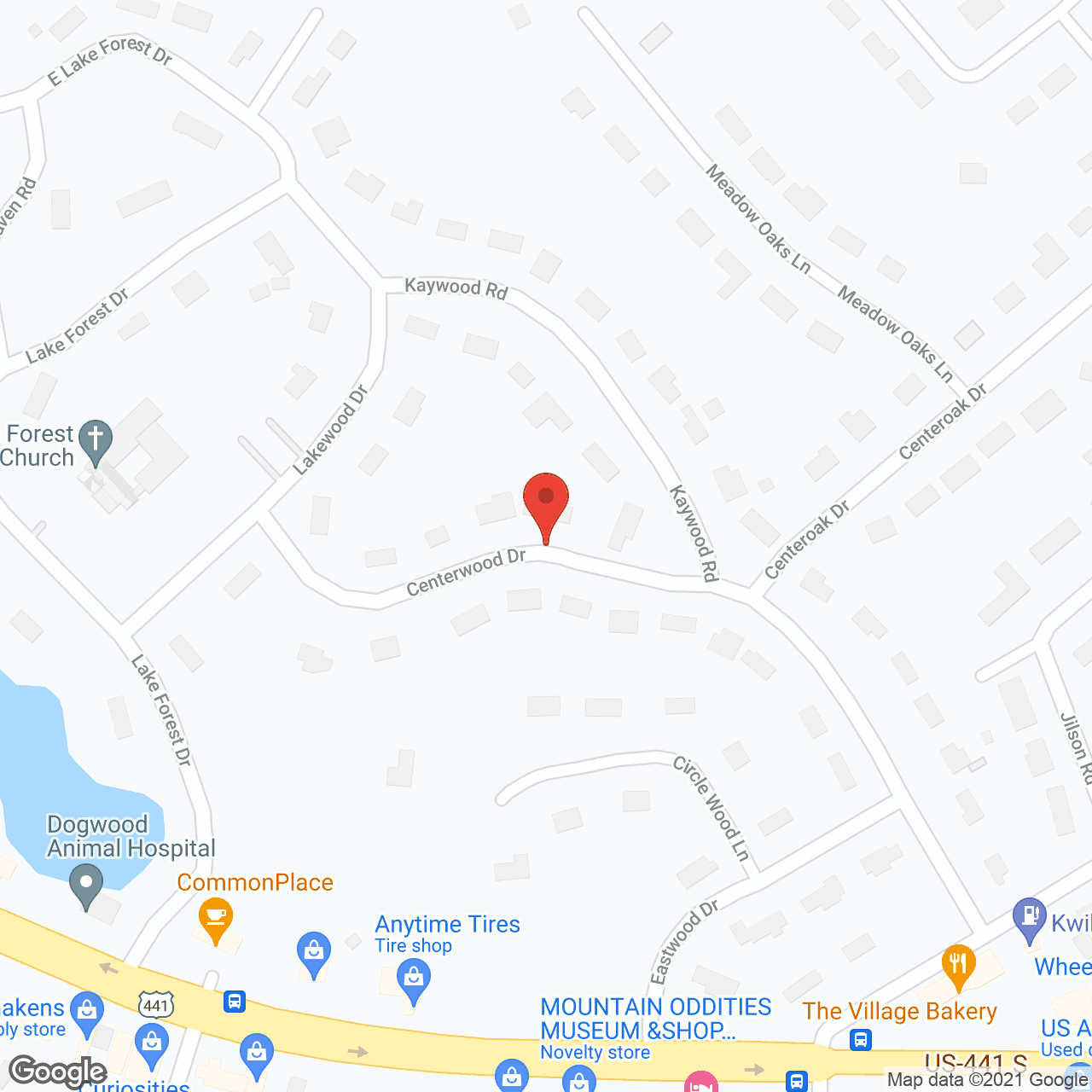 South High Senior Living in google map