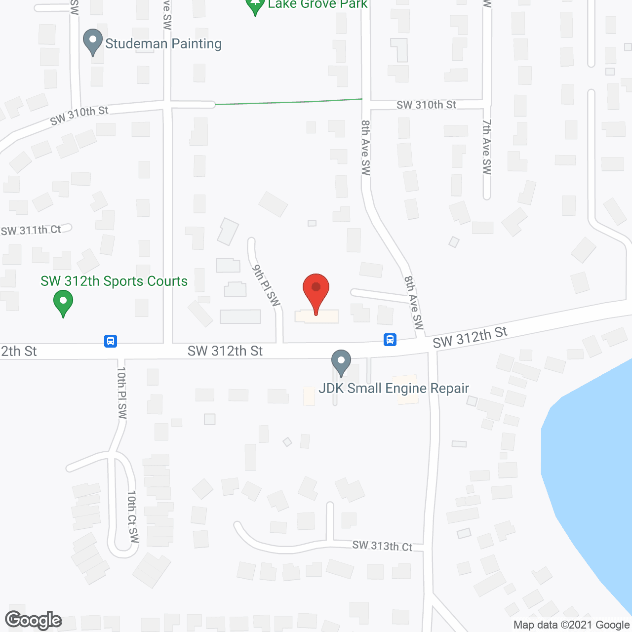 Mirror Lake Village Senior Living Community in google map