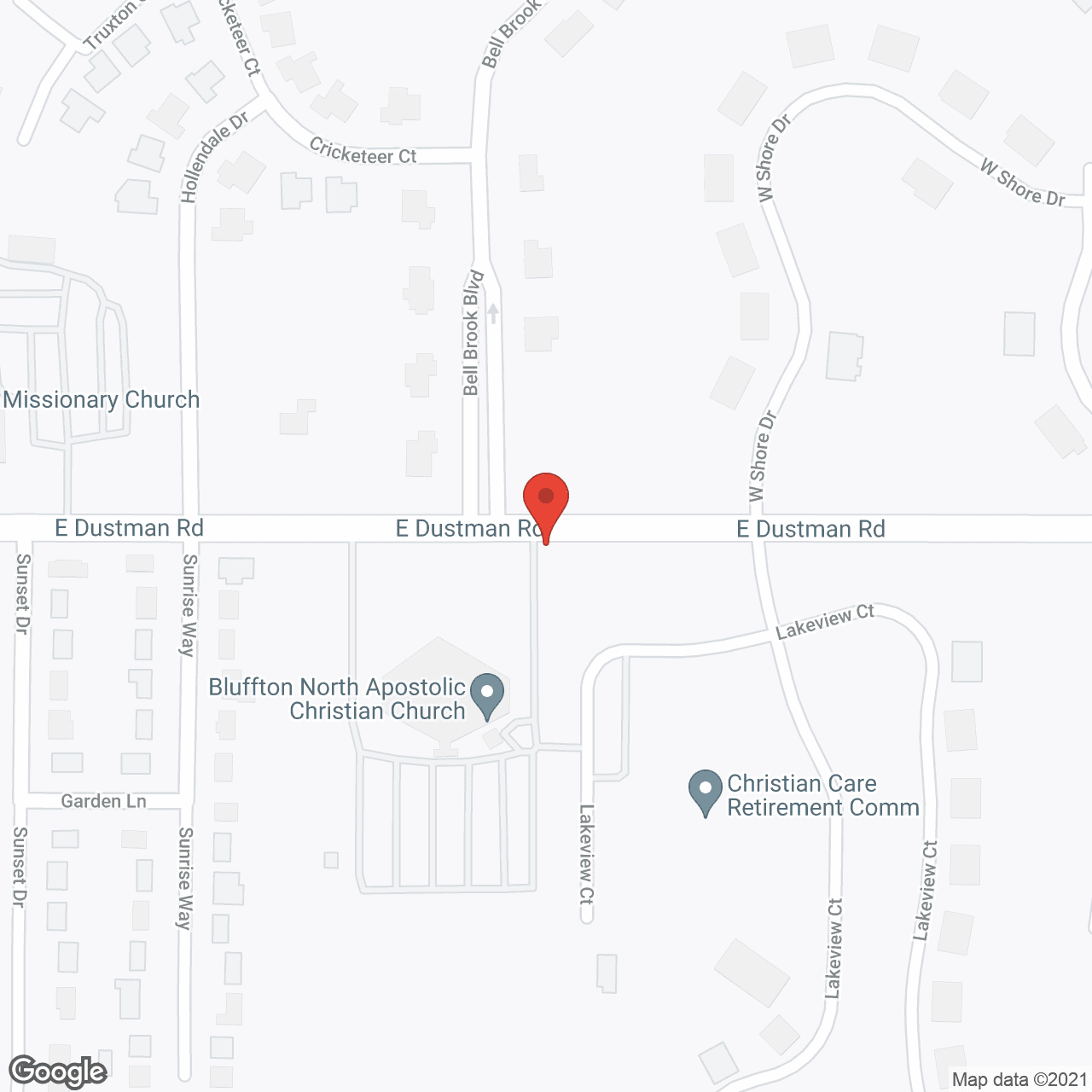 Christian Care Retirement Community in google map