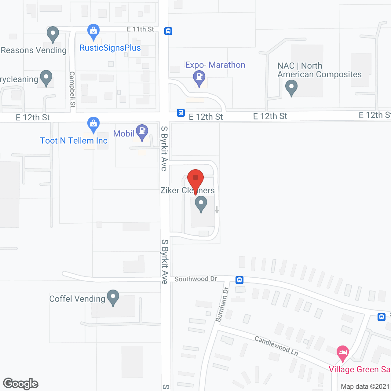 Sprenger Health Care Mishawaka in google map