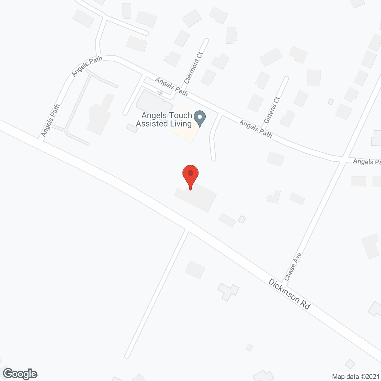 Angel's Touch Assisted Living in google map