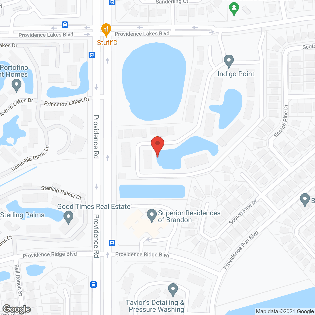 Superior Residences of Brandon in google map