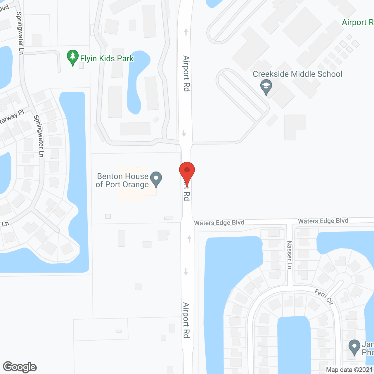 The Addison of Port Orange in google map