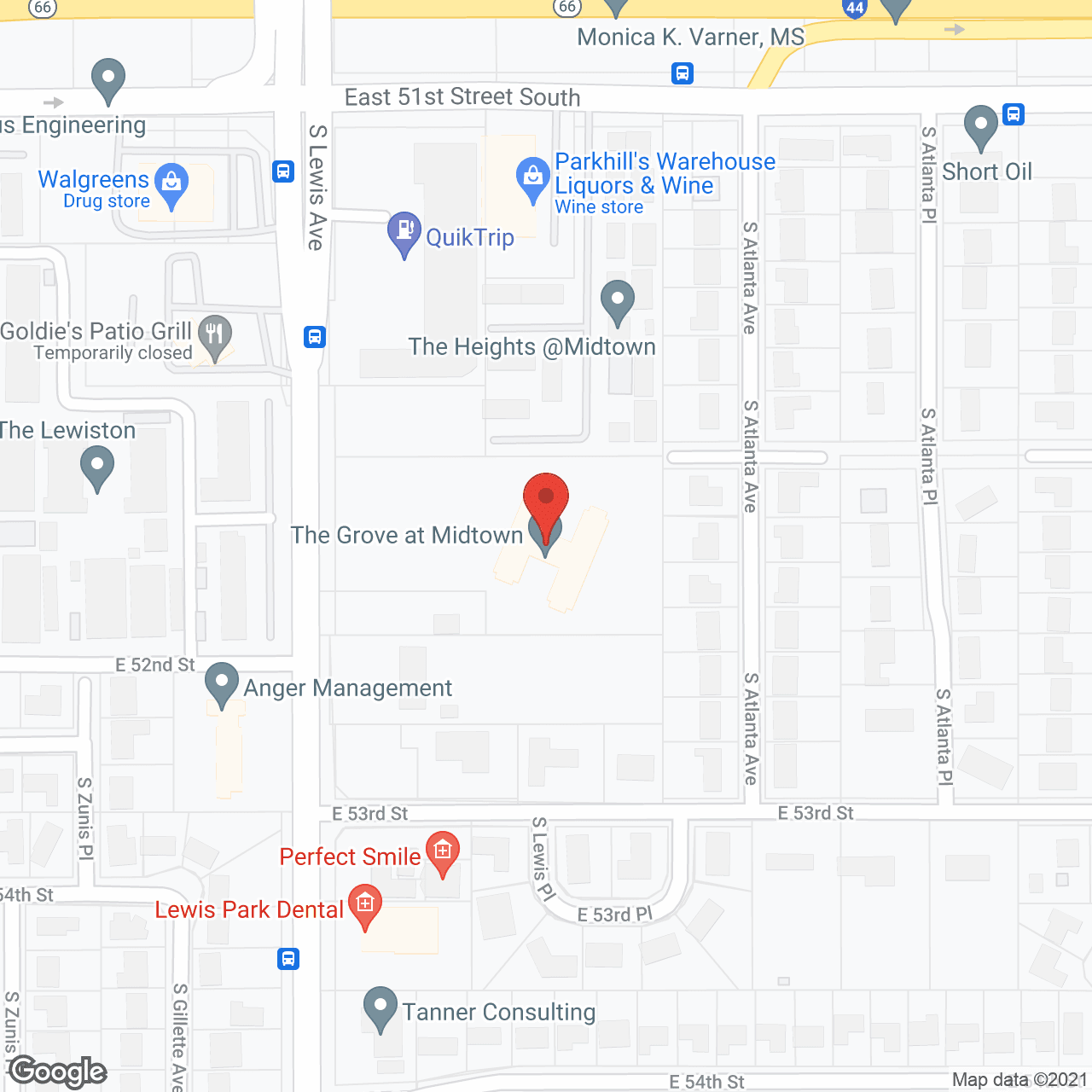 The Grove at Midtown in google map